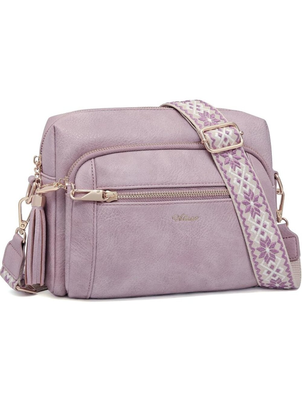 Women Fuchsia Pink Vegan Leather Purses Stylish Designer Pockets Crossbody Bags
